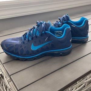Blue Nike Air Max Running Shoes Men’s Size 9.5